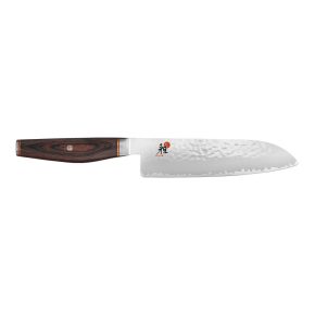MIYABI 6000 MCT | Santoku kés 18 cm | barna