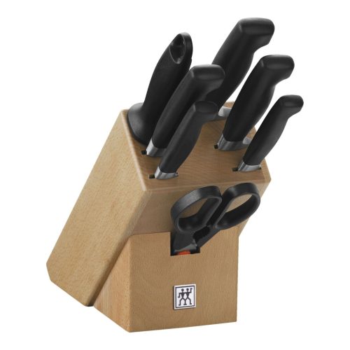 ZWILLING FOUR STAR | késblokk szett 8 darabos | bükk | natúr