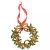 Winter Collage Accessoires karácsonyi koszorú 12cm