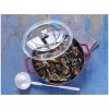 Staub  | fedő íves 28 cm | kerek | üveg | átlátszó