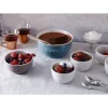 Staub kerámia | tál szett 14 cm |4 darabos |antik türkiz | kerámia