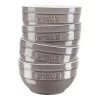 Staub kerámia | tál szett 14 cm |4 darabos | antikszürke | kerámia