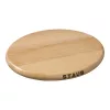 Staub Specialities | edényalátét mágneses 29 cm | barna | bükk