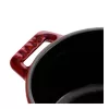 Staub La Cocotte | Mini Cocotte öntöttvas főzőedény 10 cm | gránátvörös | kerek | öntöttvas