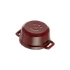 Staub La Cocotte | Mini Cocotte öntöttvas főzőedény 10 cm | gránátvörös | kerek | öntöttvas