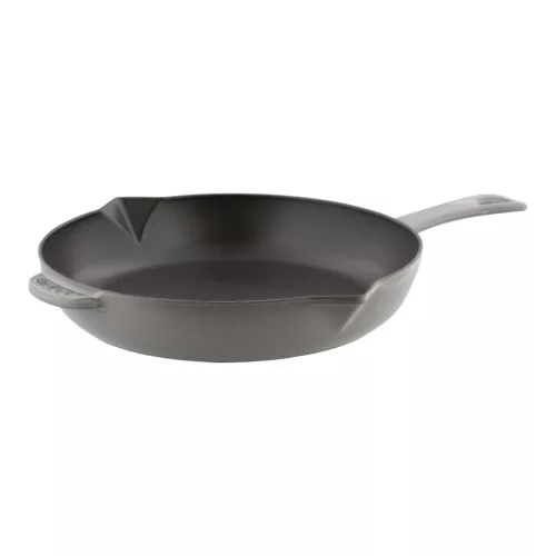 Staub Pans | serpenyő 26 cm | öntöttvas | grafitszürke | kerek