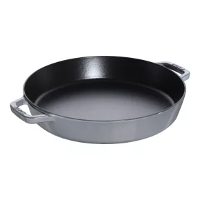   Staub Pans | Paella pan 34 cm | öntöttvas | grafitszürke | kerek