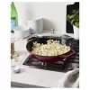 Staub Specialties | Wok üvegfedővel 30 cm | kerek | öntöttvas | cherry