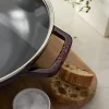 Staub Specialties | Wok üvegfedővel 30 cm | kerek | öntöttvas | gránátvörös