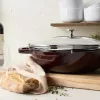 Staub Specialties | Wok üvegfedővel 30 cm | kerek | öntöttvas | gránátvörös