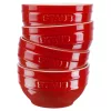 Staub kerámia | tál szett 12 cm |4 darabos | cherry | kerámia