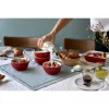 Staub kerámia | tál szett 12 cm |4 darabos | cherry | kerámia