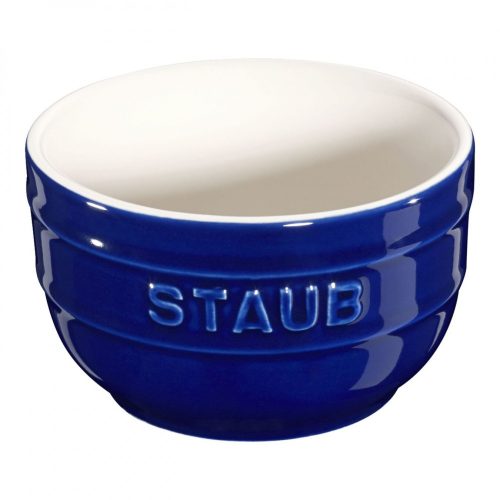 Staub kerámia Ramekin tálka | 2 db | sötétkék | kerek