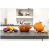 Staub kerámia Cocotte - 12cm - 0.50l - fahéjszínű - pumpkin