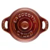 Staub kerámia Mini Cocotte | 10cm | 0.20l | rézszínű | kerek