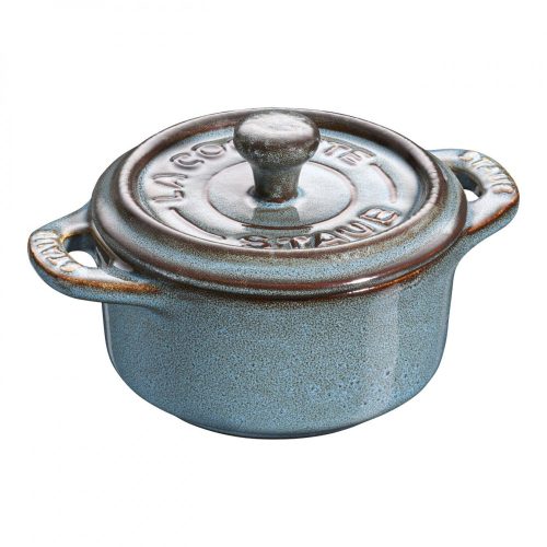 Staub kerámia Mini Cocotte | 10cm | 0.20l | türkiz | kerek