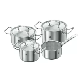   ZWILLING TWIN Classic | edénykészlet 4 darabos | kerek | 18/10 rozsdamentes acél