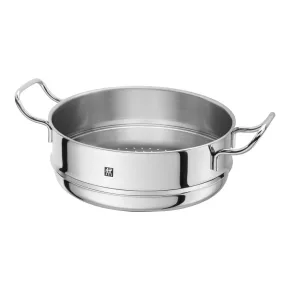   ZWILLING Plus | párolóbetét kerek | 24 cm | 18/10 rozsdamentes acél | ezüst színű