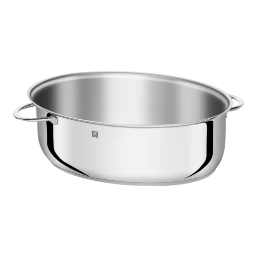 ZWILLING Plus | grillserpenyő 41 cm | ovális | 18/10 rozsdamentes acél