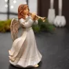 Devout Trumpet Player angyal kerámia  20 cm