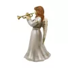 Devout Trumpet Player angyal kerámia  20 cm