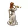 Devout Trumpet Player angyal kerámia  20 cm