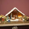 Baby Jesus figura kerámia  5 cm