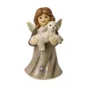 Goebel Heavenly guardian angel szürke 8,5 cm,