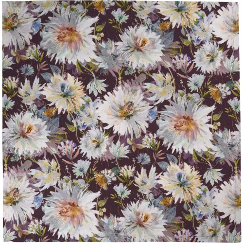Sander Flowerful asztalterítő 150x250 cm lila virágos