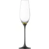 Eisch CHAMPAGNE EXCLUSIV 2 db pezsgőspohár arany-fekete díszdobozban 2,1dl 265 mm
