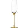 Eisch CHAMPAGNE EXCLUSIV 2 db pezsgőspohár arany díszdobozban 2,1dl 265 mm