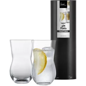   Eisch SPIRITS EXCLUSIV 2 db Gin & Tonic pohár díszhengerben 1,7dl 107 mm