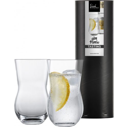 Eisch SPIRITS EXCLUSIV 2 db Gin & Tonic pohár díszhengerben 1,7dl 107 mm