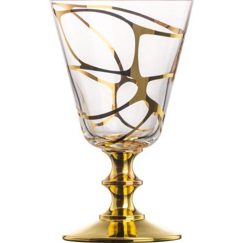 Eisch STARGATE GOLD vörösboros pohár 2,9dl 147 mm