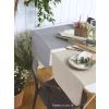 Sander Bistro Allegro asztalterítő 150x250 cm ezüst