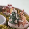 Cute Bunny figura kerámia  6.5 cm