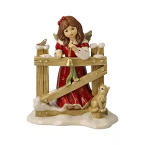  Goebel Angel Garden visit 17 cm