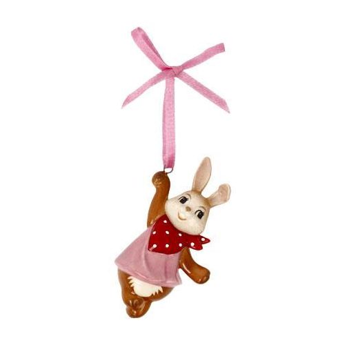 Goebel - húsvéti mini nyuszi rózsaszín 7,5 cm