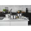 ZWILLING Simplify | edénykészlet 4 darabos | kerek | rozsdamentes acél | kőszürke
