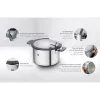 ZWILLING Simplify | edénykészlet 4 darabos | kerek | rozsdamentes acél | kőszürke