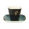 Gustav Klimt - Adele Bloch-Bauer csésze + alj csontporcelán 0,1l