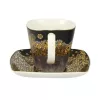 Gustav Klimt - Judith I csésze + alj csontporcelán 0,1l