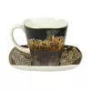 Gustav Klimt - Judith I csésze + alj csontporcelán 0,1l