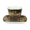 Gustav Klimt - Judith I csésze + alj csontporcelán 0,1l