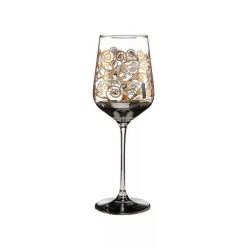 Gustav Klimt - Tree of Life borospohár üveg  0,45l