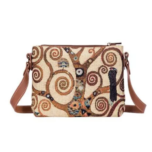 Gustav Klimt - Tree of Life táska 40% pamut 60% poliészter 