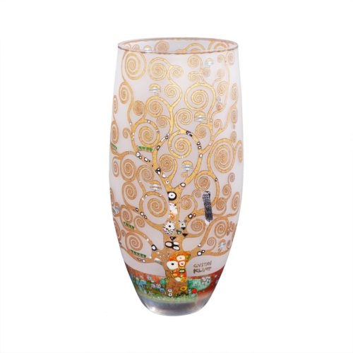 Goebel - Gustav Klimt - Váza Az élet fája 30 cm - Artis Orbis - üveg - valódi arannyal