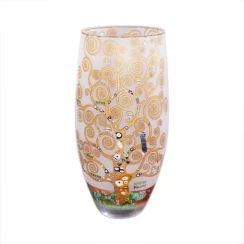 Goebel - Gustav Klimt - Váza Az élet fája 30 cm - Artis Orbis - üveg - valódi arannyal