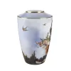GOEBEL Melchior de Hondecoeter – Páva a kastélyparkban váza 41 cm