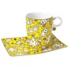 Mauro Bergonzoli Magic Bunny Gold bögre + alj csontporcelán  0,4l